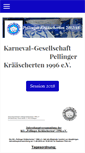 Mobile Screenshot of kg-pellingen.de